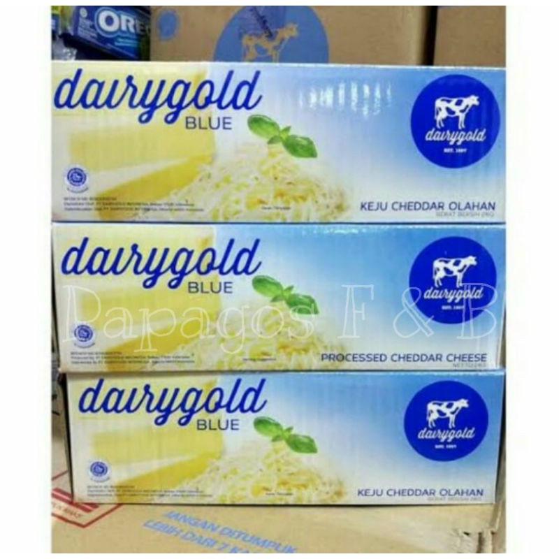 

Keju Dairygold / Dairy Gold Blue Cheddar 1.9 kg