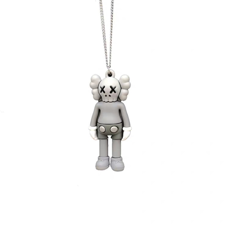 Kaws Sesame Street boneka kalung fashion merek hip-hop Street in Keren Bumi Eropa dan Amerika disco