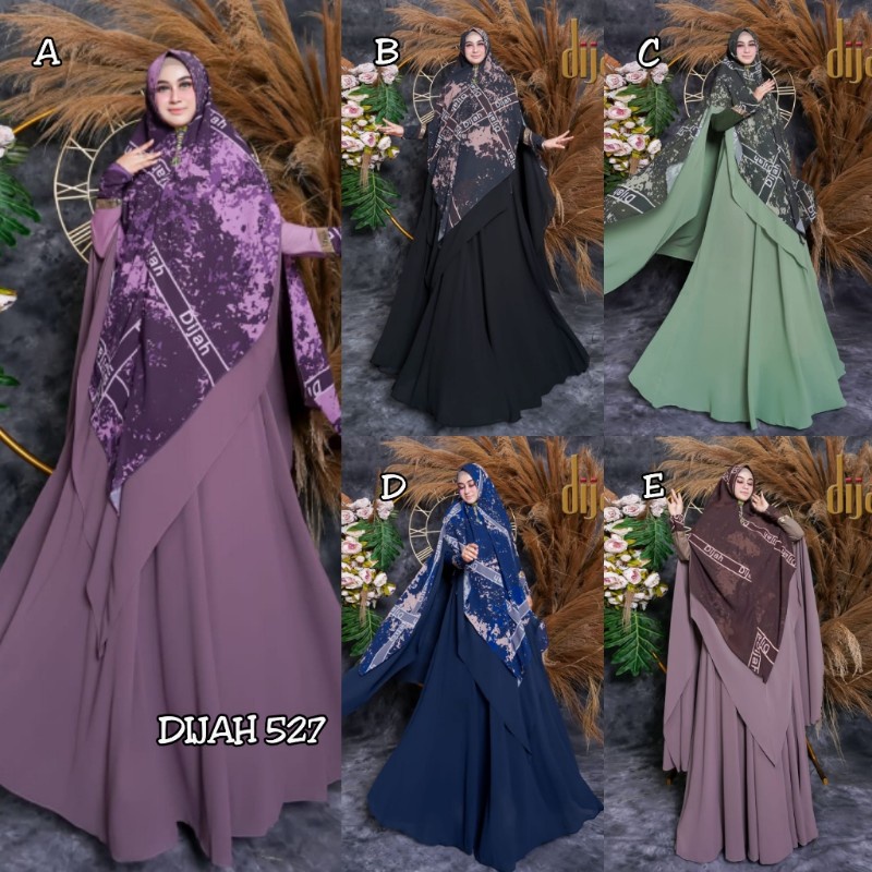 Gamis DIJAH 527 Original by DIJAH