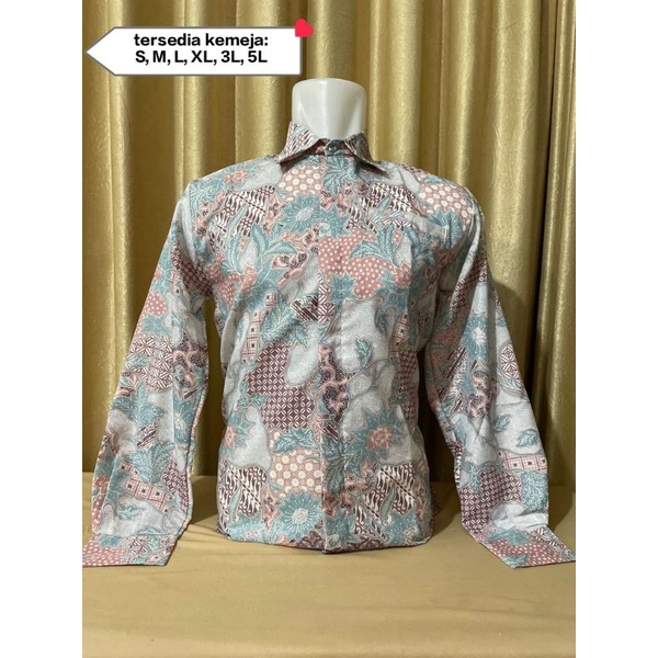 KEMEJA BATIK PRIA LENGAN PANJANG/KEMEJA BATIK SERAGAM PESTA/KEMEJA SERAGAM COUPLE/KEMEJA BATIK SERAGAM KONDANGAN/KEMEJA BATIK MURAH MERIAH/KEMEJA BATIK MEWAH SEKALI/BATIK PRIA/KEMEJA PRIA LENGAN PANJANG/KEMEJA BATIK PRIA/KEMEJA LENGAN PANJANG