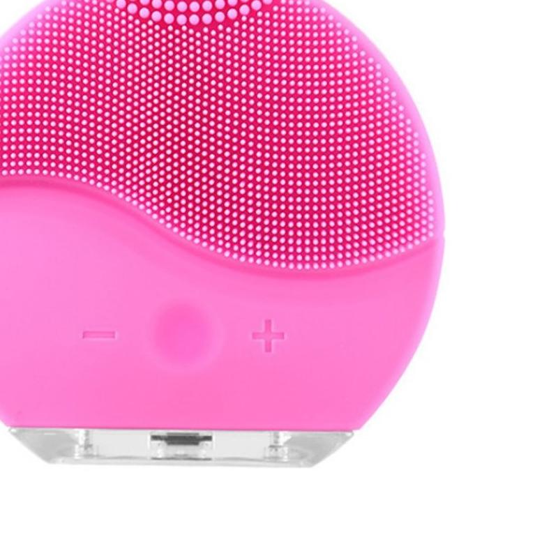 ☉ Alat Pembersih Wajah Elektrik Brush Silicon Facial Cleaner ✼