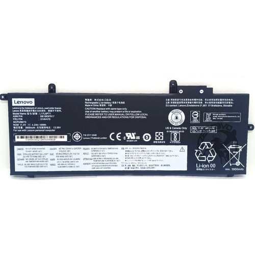 Baterai Original Lenovo ThinkPad X280 A285 L17M6P71 L17C6P71 01AV470