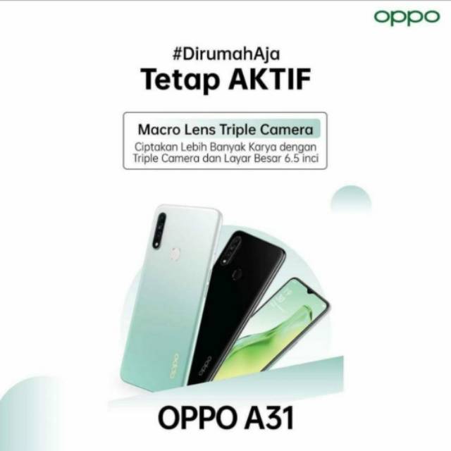 Terbaru  Oppo A31 Ram 6 /128GB