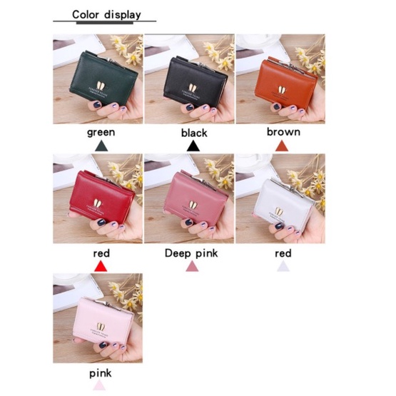 Dompet Clutch Compact Wanita Lipat 3 Import - Forever Youth