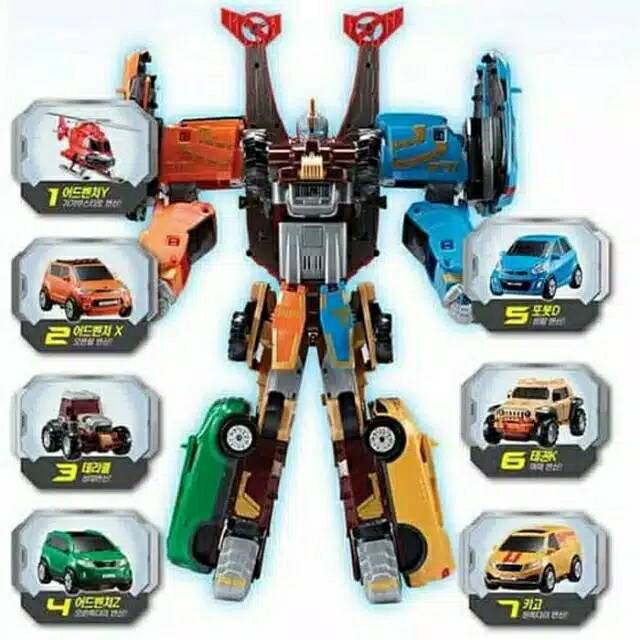 Mainan Anak Tobot GIGA 7 - Transform Robot 7 in 1