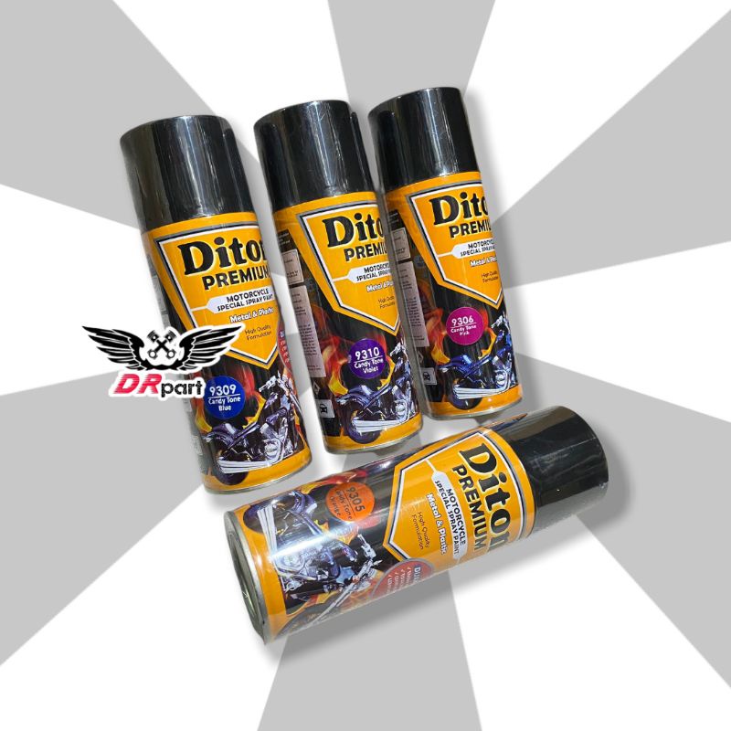 DITON CANDY TONE, BLUE CANDY VIOLET CANDY PINK CANDY ORANGE CANDY