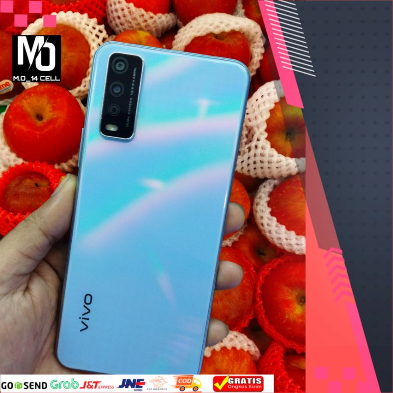 VIVO Y12S 2021 RAM 3/32 SECOND LENGKAP MULUS NO MINUS ORIGINAL 100% FULL SETT