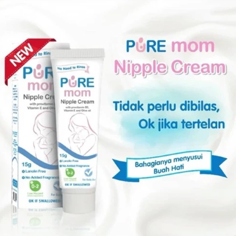 Pure Mom Nipple Cream 15g