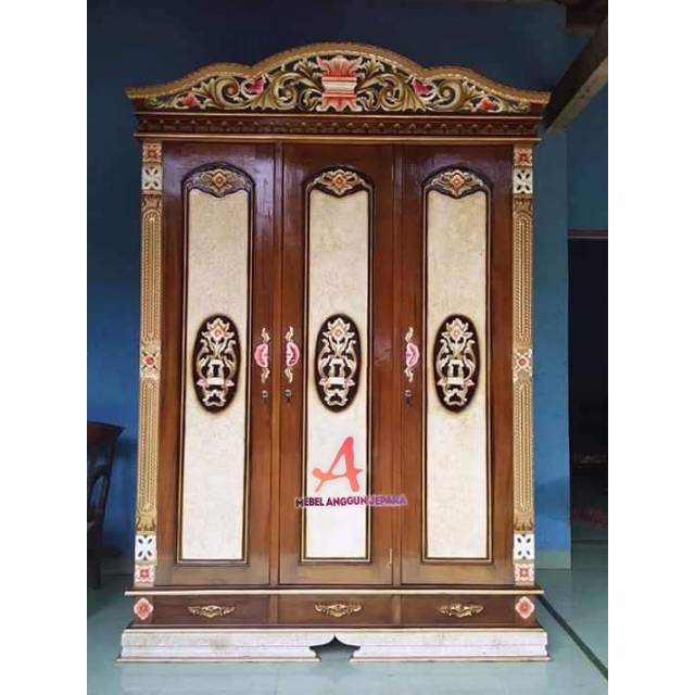 lemari pakaian rahwana,mebel jepara,furniture