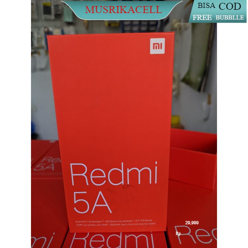 

KOTAK DUS BOX DUSBUK WADAH TEMPAT KARDUS XIAOMI 5A TAM RESMI ORIGINAL ASLI BAWAAN BONUS SIM EJECTOR