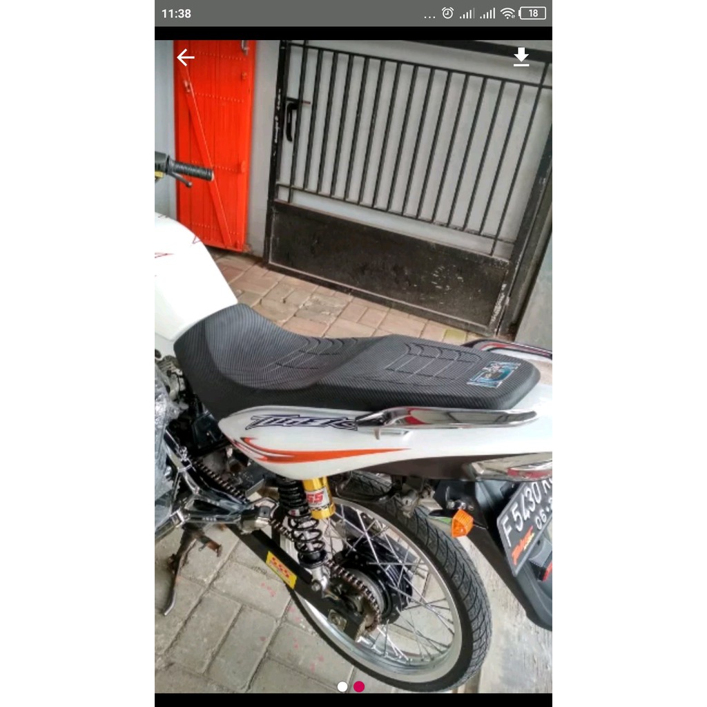 Jok Sadel Megapro Tiger Racing Matras Carbon PoFft6841 Shopee