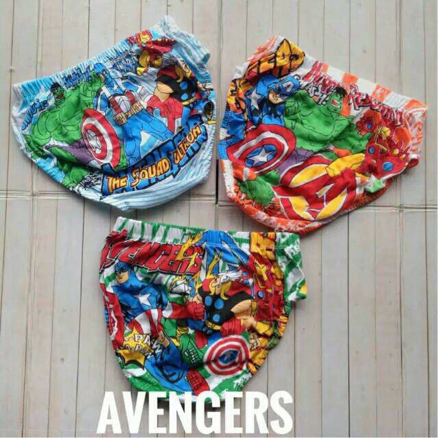 KIANO KIDS Celana dalam anak laki laki Avengers