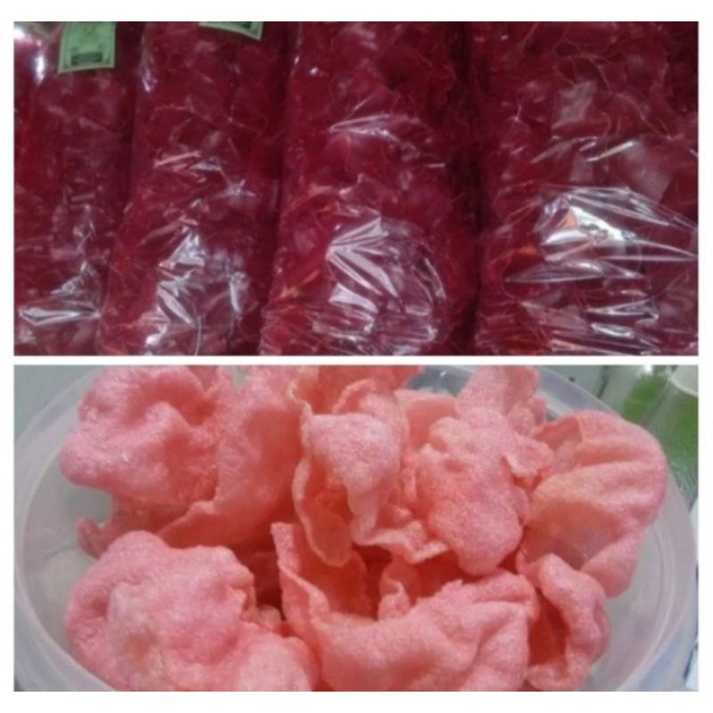 

Kerupuk Merah Asli Padang (1Bal) 5KG
