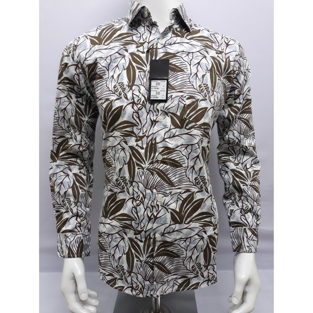 KEMEJA PRIA LENGAN PANJANG/PLATINI_460433