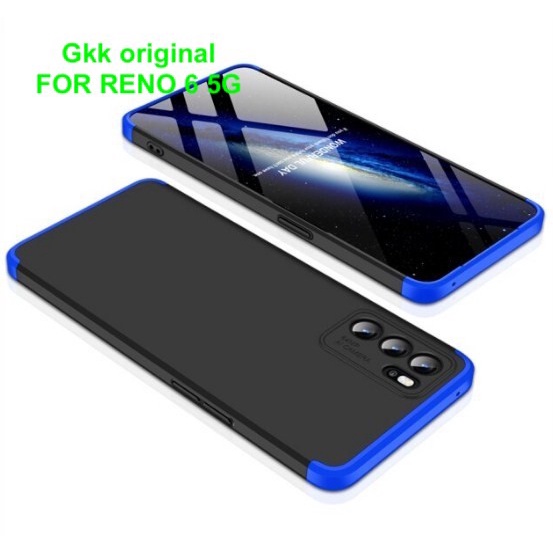 Reno 6 5G/ VERSI 5G HardCase Gkk Full Protection 360 Original