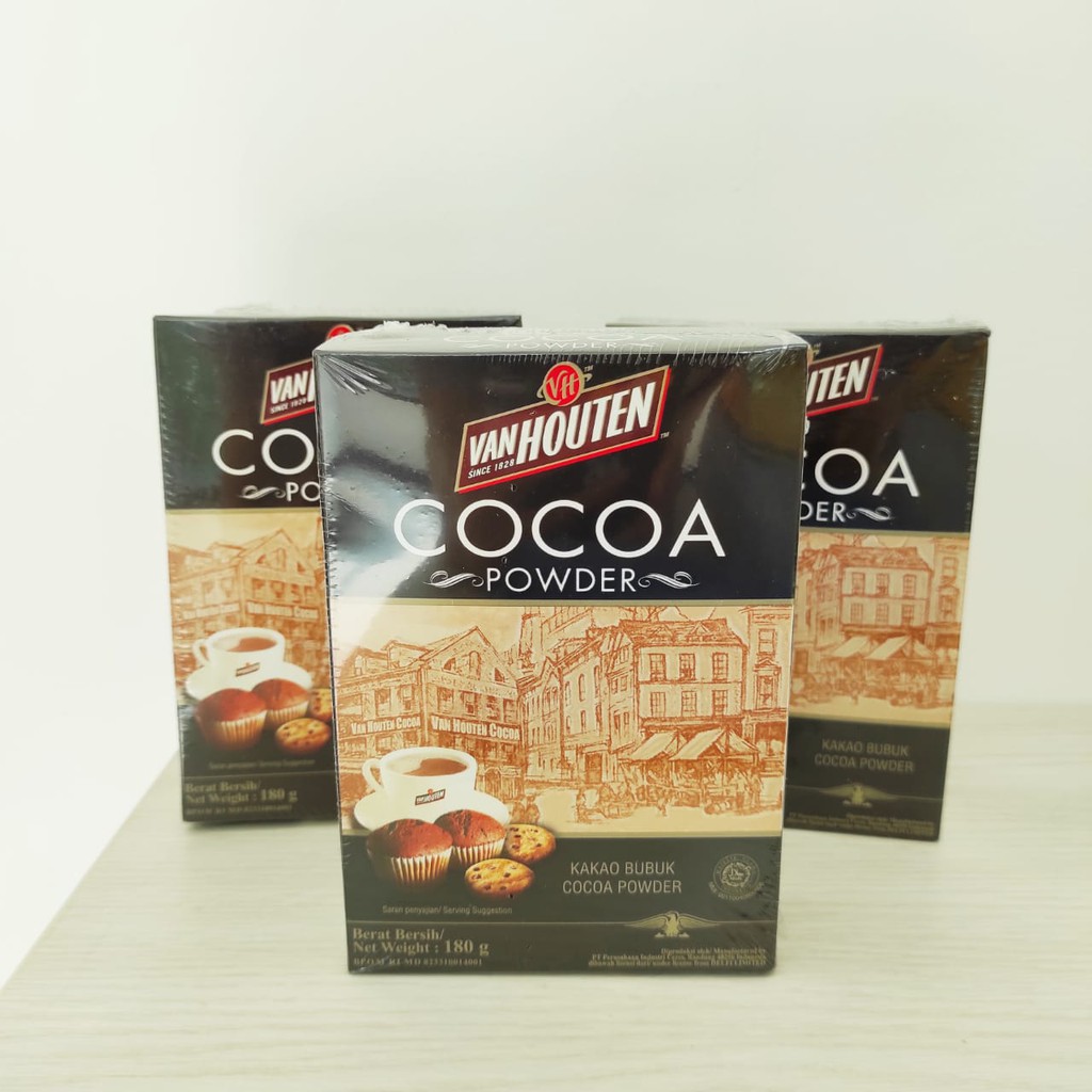 

VAN HOUTEN Cokelat Bubuk 180gr Cocoa Powder