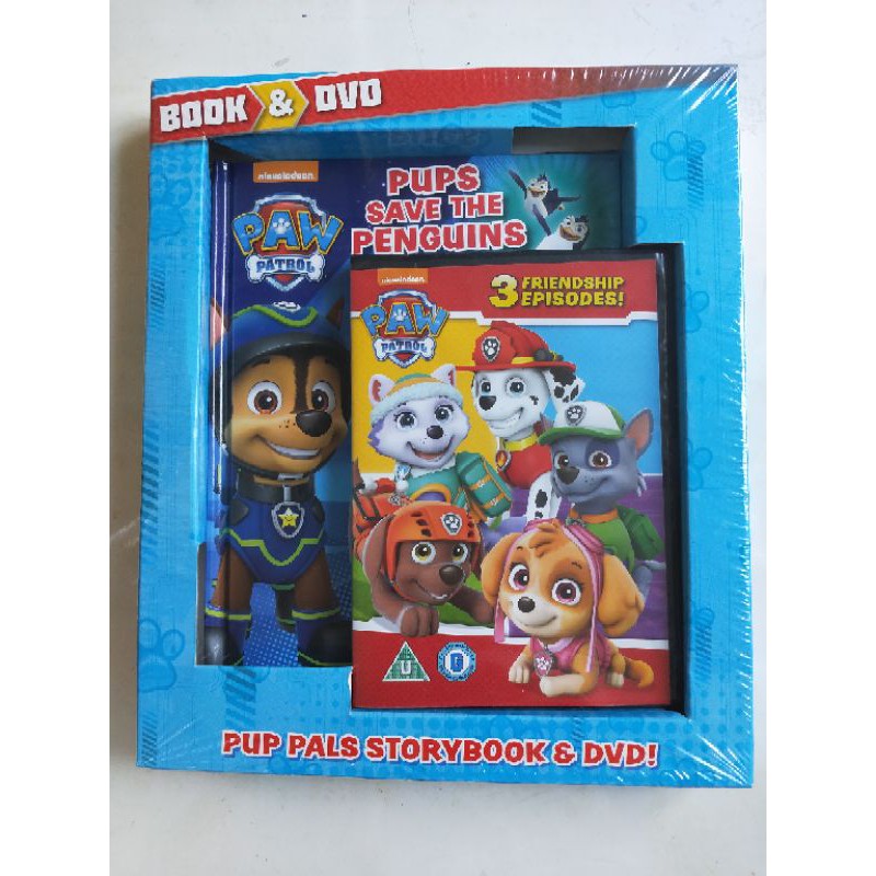Buku Anak Paw Patrol Pup Pals Storybook & DVD