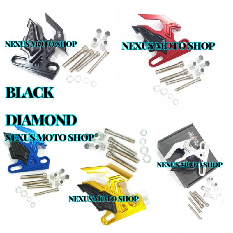 cover kaliper black diamond ninja 250sl Z250 rr mono z250sl mono