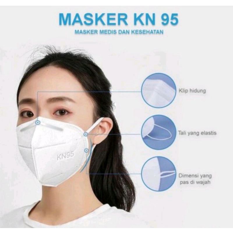 MASKER KN95 MASKER ANTI BAKTERI