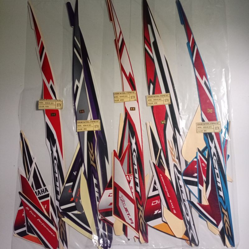 striping sticker Yamaha XEON RC 2013