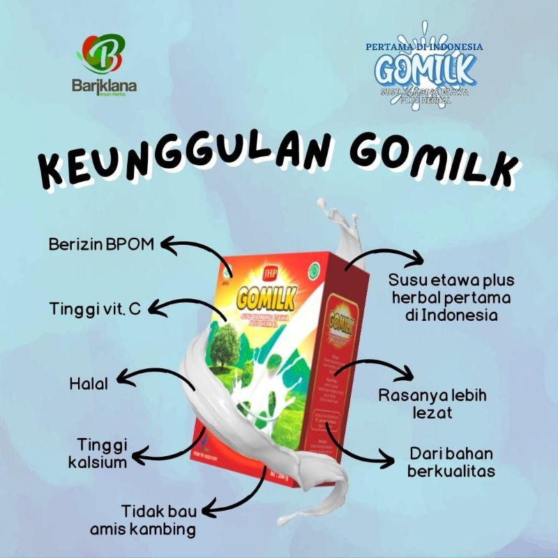 

gomilk susu kambing etawa plus herbal