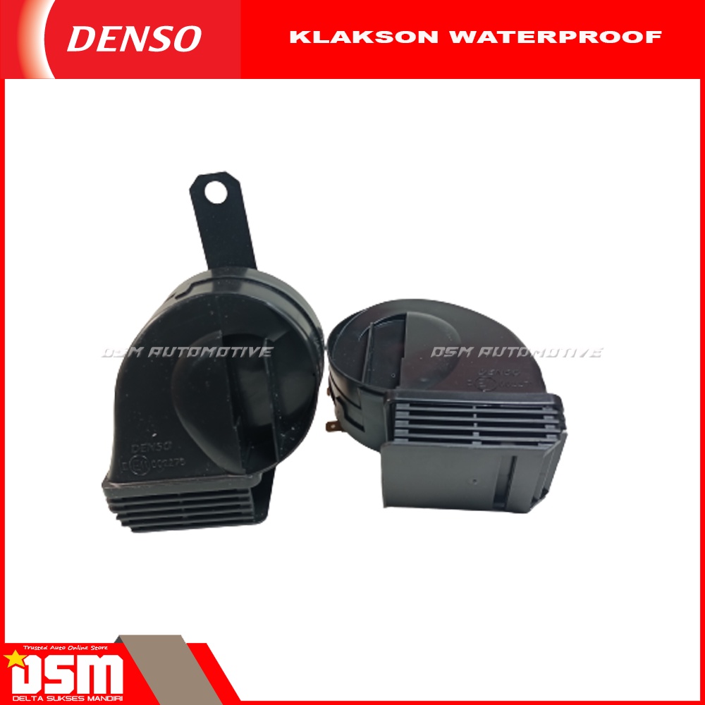 Denso Electric Horn Power Tone - Waterproof / Klakson Keong Mobil motor Waterproof