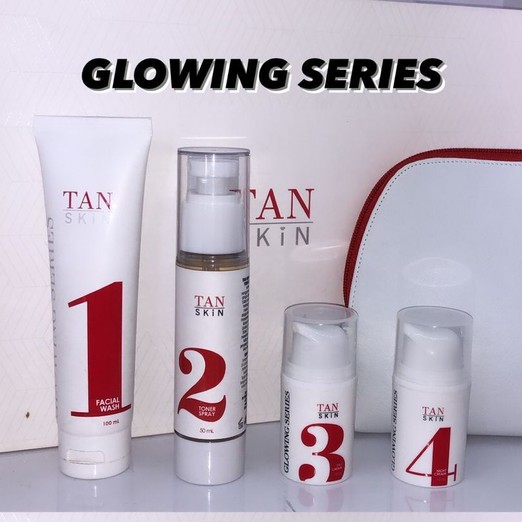 PROMO Tan Skin Paket Glowing Series Skincare dan Serum BPOM