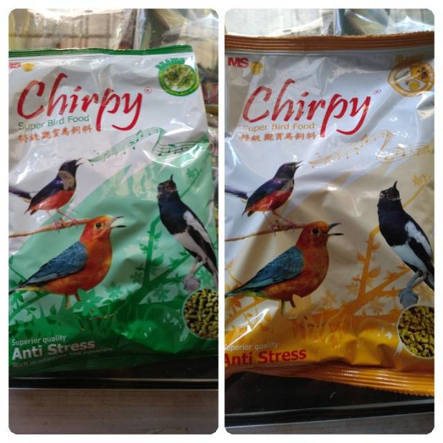 Pakan burung chirpy