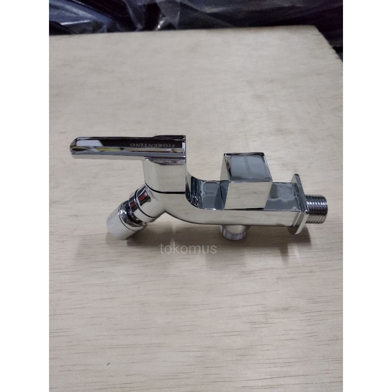 KRAN CABANG ENGKOL KERAN SHOWER CABANG 2 KRAN TEMBOK KAMAR MANDI 2 WAY -CABANG PETAK FIO