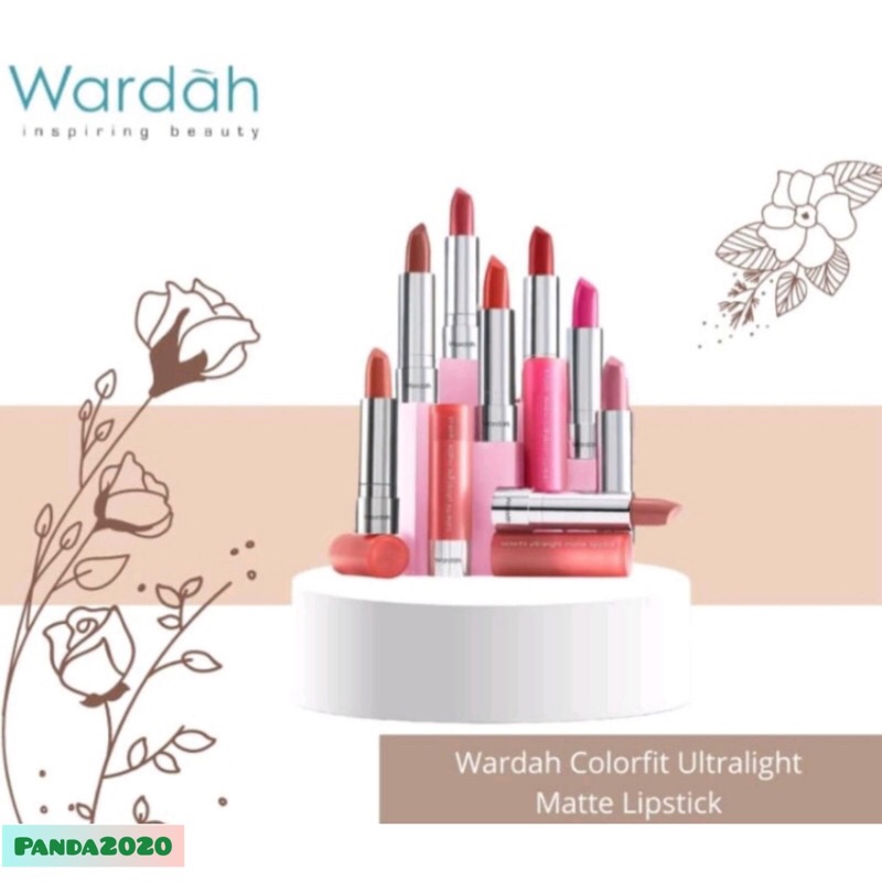 Wardah Colorfit ultraLight Matte Lipstik