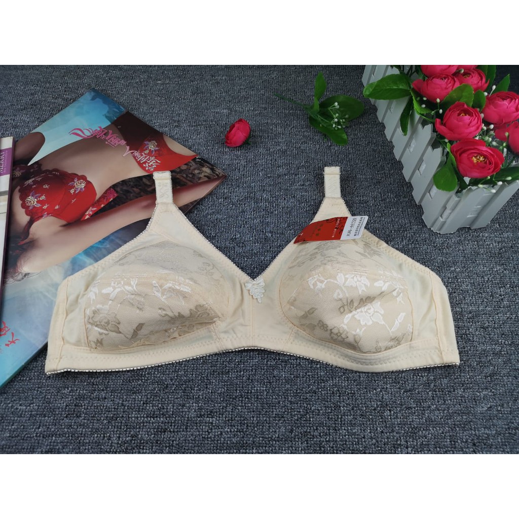 Bra wanita 1711 Busa tipis tanpa kain kaos lembut ( promo beli 4 free masker )