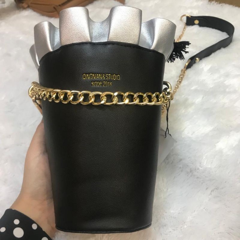 Tas Import Hitam Silver