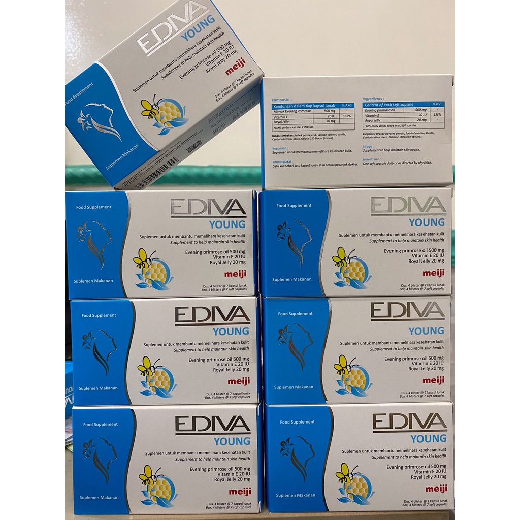 Ediva Young Perbox isi 28 Capsul