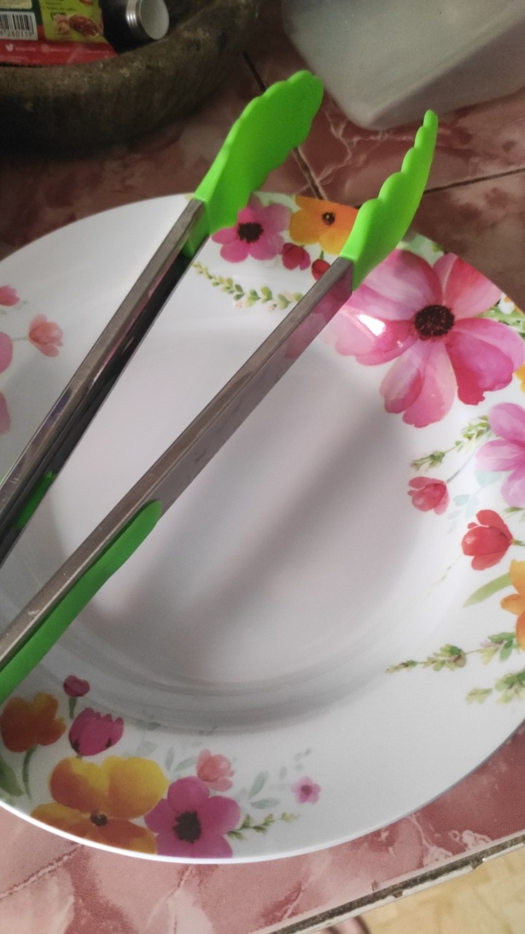 Piring Makan Bulat, Kotak ,oval Dan Mangkok Sweet Flora /hrg Per-bj