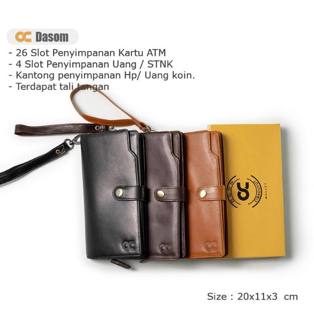 DOMPET KULIT PRIA TERBAIK MODEL UNISEX