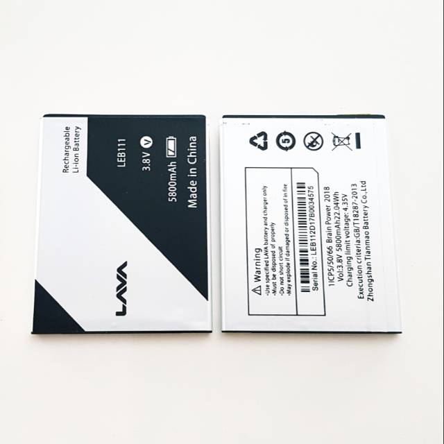 Baterai Lava Iris 80 Iris80 Batre Batrai Shopee Indonesia