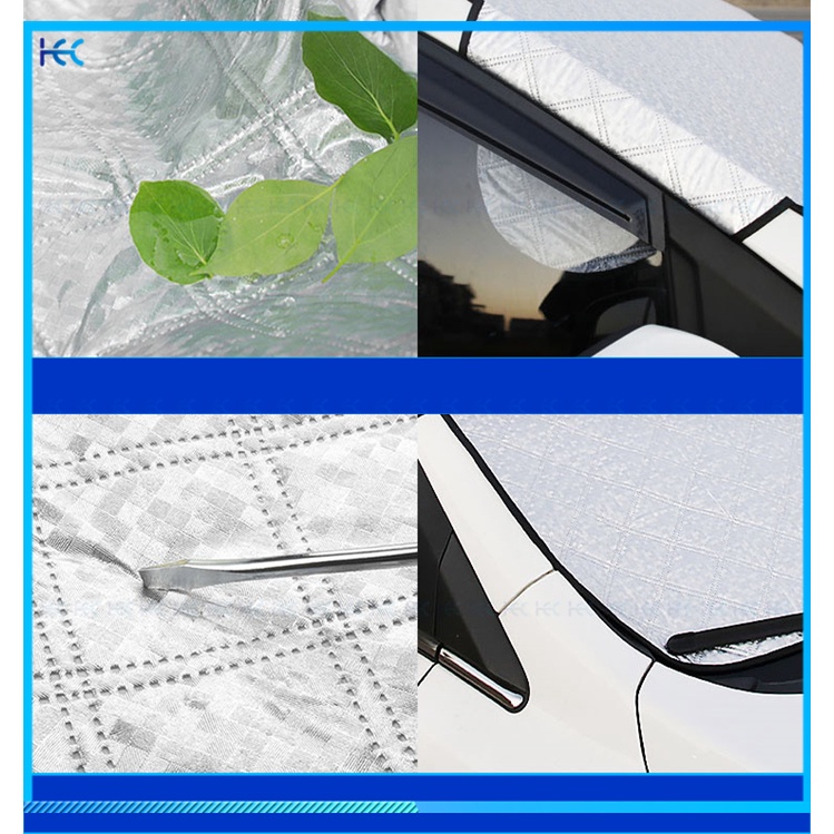 Cover Pelindung Kaca Depan Mobil Dari Sinar Matahari Bahan Aluminum Foil