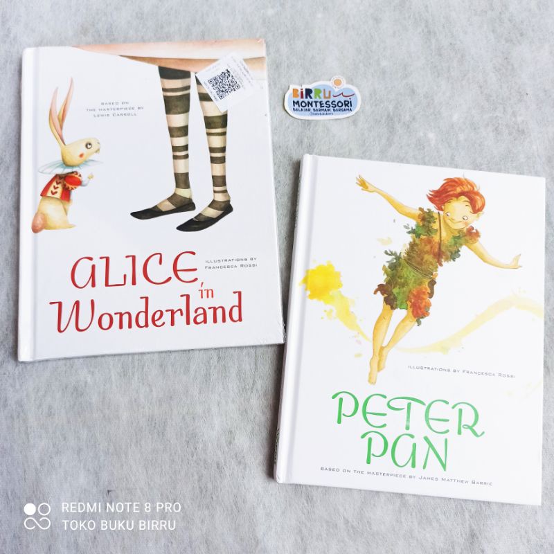 Jual Classic Fairy Tales Peterpan / Alice In Wonderland / Buku Import ...