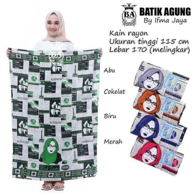 sarung koran neng santri