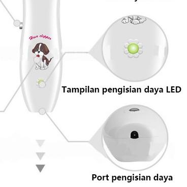 ➧ Pet clipper/Alat Cukur Hewan peliharan Pet Clipper Kemei KM-1051 Rechargeable/KEMEI 1051 PET CLIPP