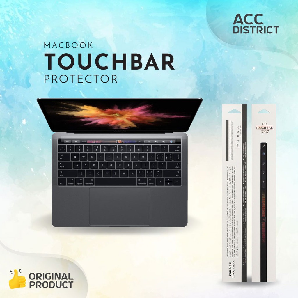 MacBook Touchbar Screen Protector / Anti Gores | Air Pro 13 15 16 Inch M1 Touchbar 2017 2018 2021