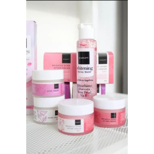 SCARLETT WHITENING BRIGHTLY 4IN1/SCARLETT PAKET