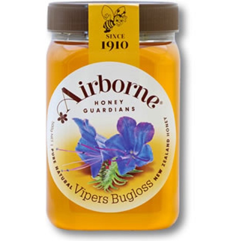 

Madu Airborne VIPERS BUGLOSS 500 gram - New Zealand Honey Import