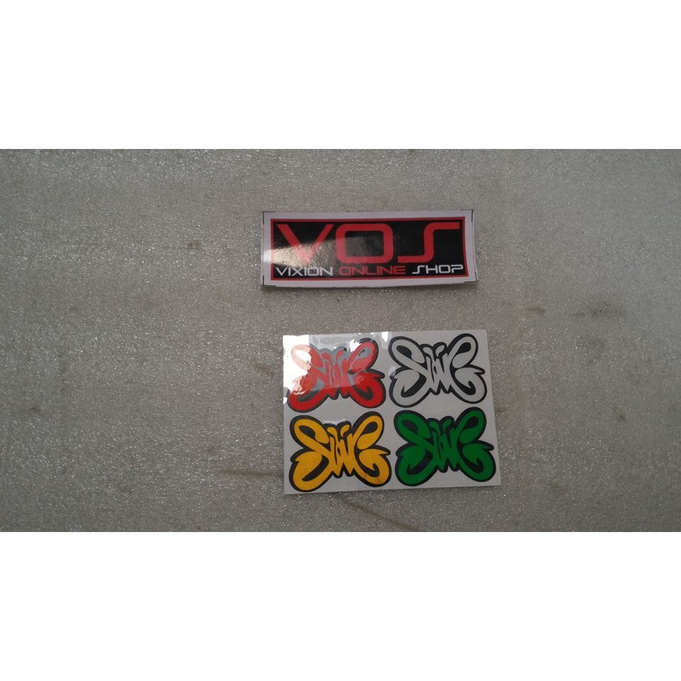 

STIKER UNIK SLANK 4 WARNA