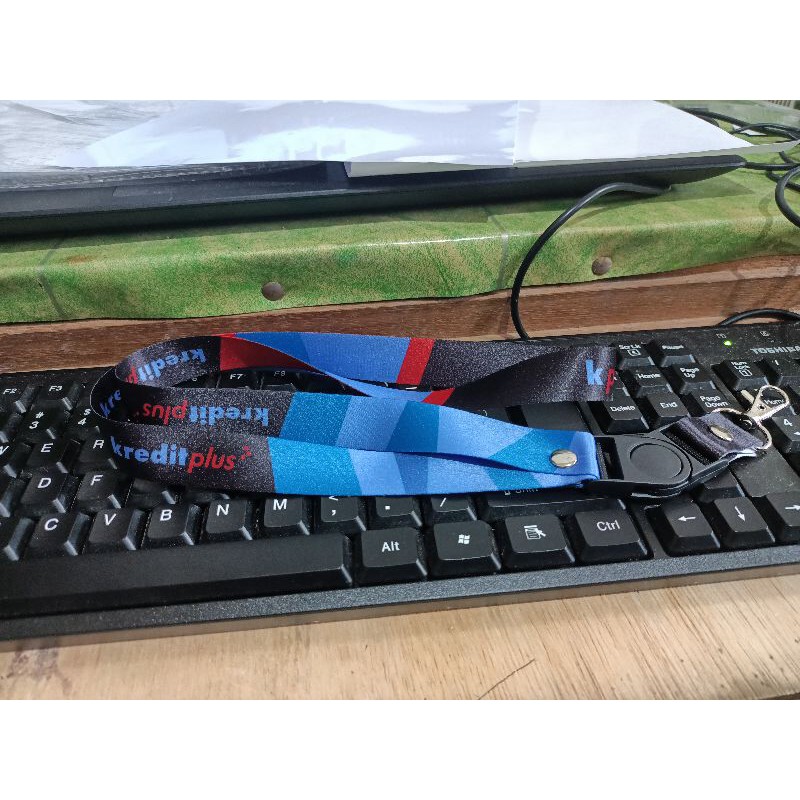 

Tali id card / lanyard Kredit plus BIASA