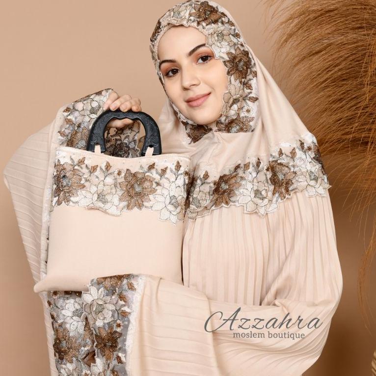 Mukena Dewasa Plisket Manik Mukenah Plisket Mukena Plisket Mukena Plisket Katun Premium Jumbo "AMS.2