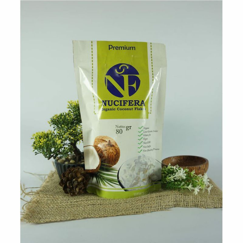 

COCONUT FLAKES NUCIFERA CEMILAN DIET SEHAT ENAK BERGIZI