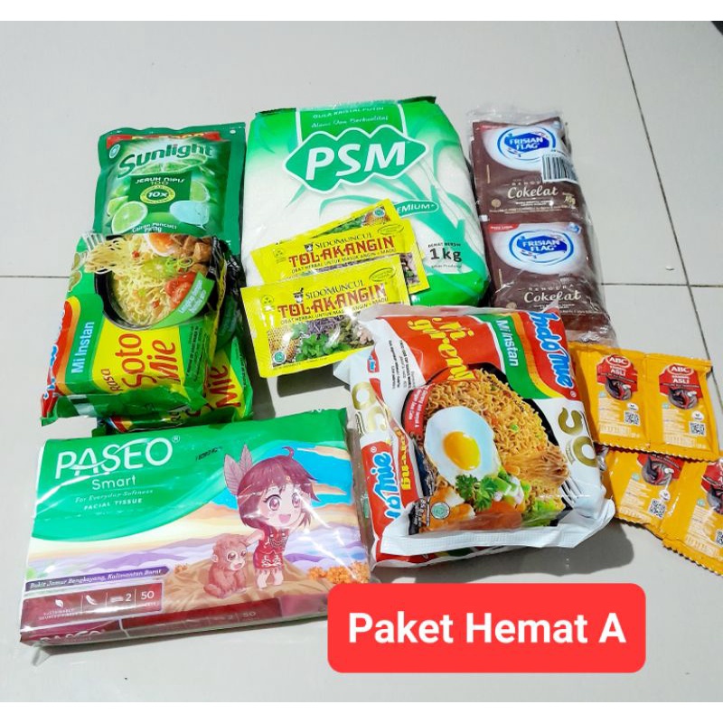 Paket Sembako Hemat paket Kebutuhan Rumah