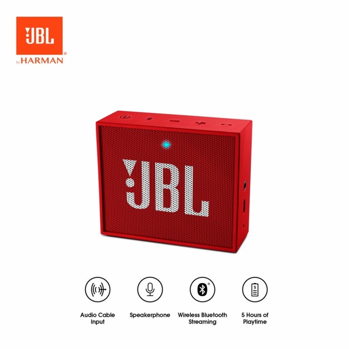 Speaker Jbl - Jbl Go Portable Bluetooth Speaker
