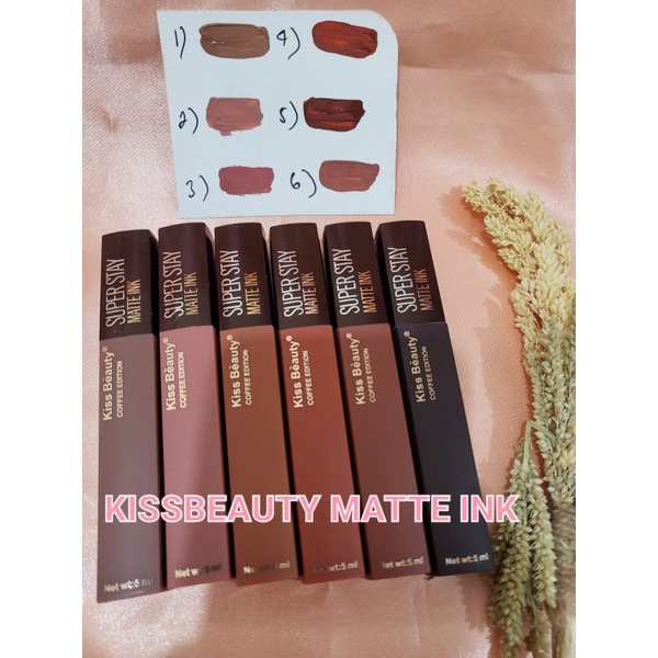 [ ECER ] KISSBEAUTY INK SUPERMATTE LIPCREAM